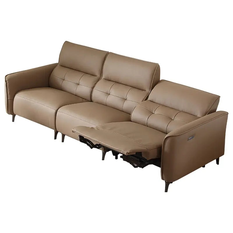 Luxury Classic Ecological Leather Sofa Set Space Saving Telescopic Dual Purpose Set Living Room Sofa Marsiling Furniture