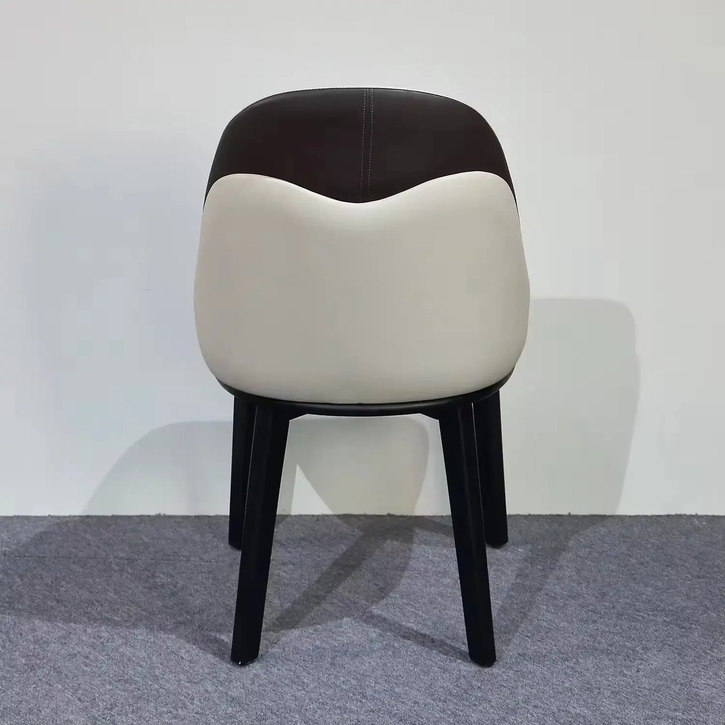Restaurant Set Room Furniture Backrest Soft Solid Wood Legs Dining Chair for Dining Table Marsiling