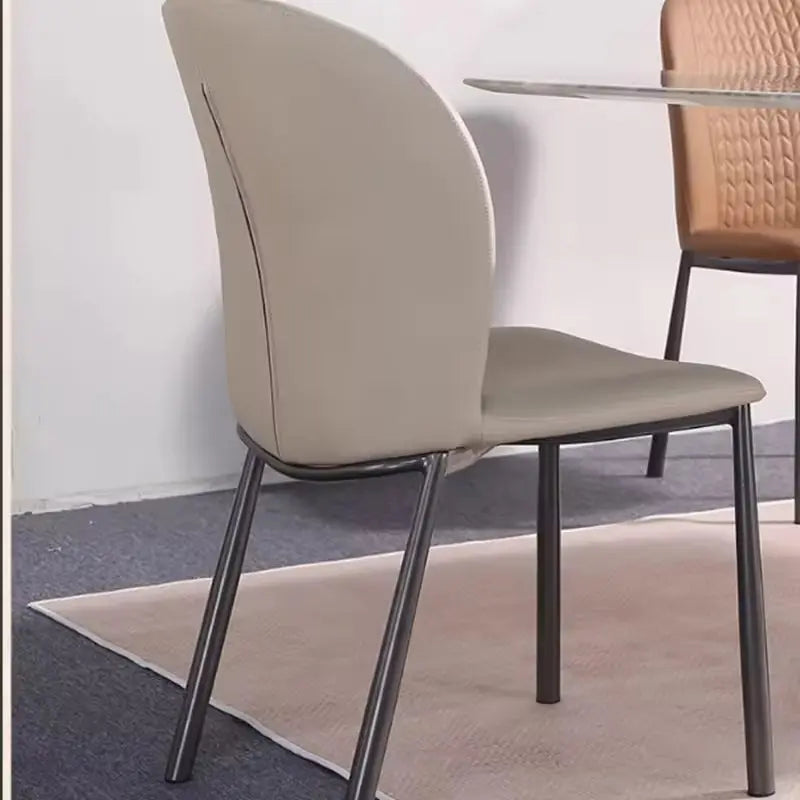 Restaurant Furniture Upholstery Modern Design Ergonomic Hola Sea Shell Dining Chair Marsiling