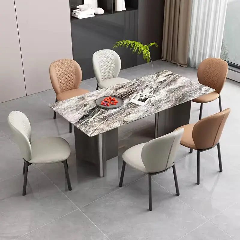 Restaurant Furniture Upholstery Modern Design Ergonomic Hola Sea Shell Dining Chair Marsiling