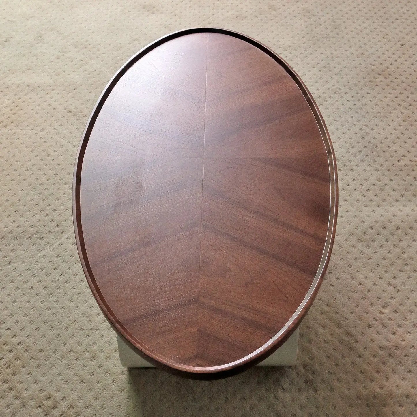 Oval Simple Design Special-Shaped Coffee Table Home Storage Coffee Table with Drawers Marsiling