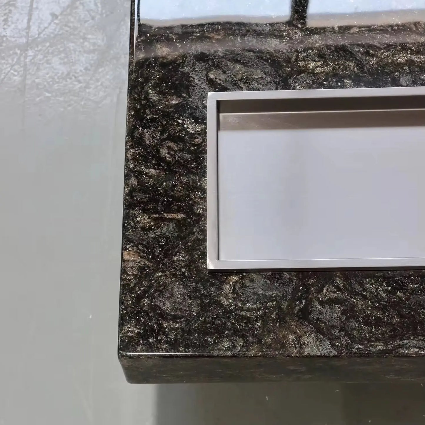 Light Luxury Accent Furniture Marble Top Big Stainless Steel Base Coffee Table Marsiling