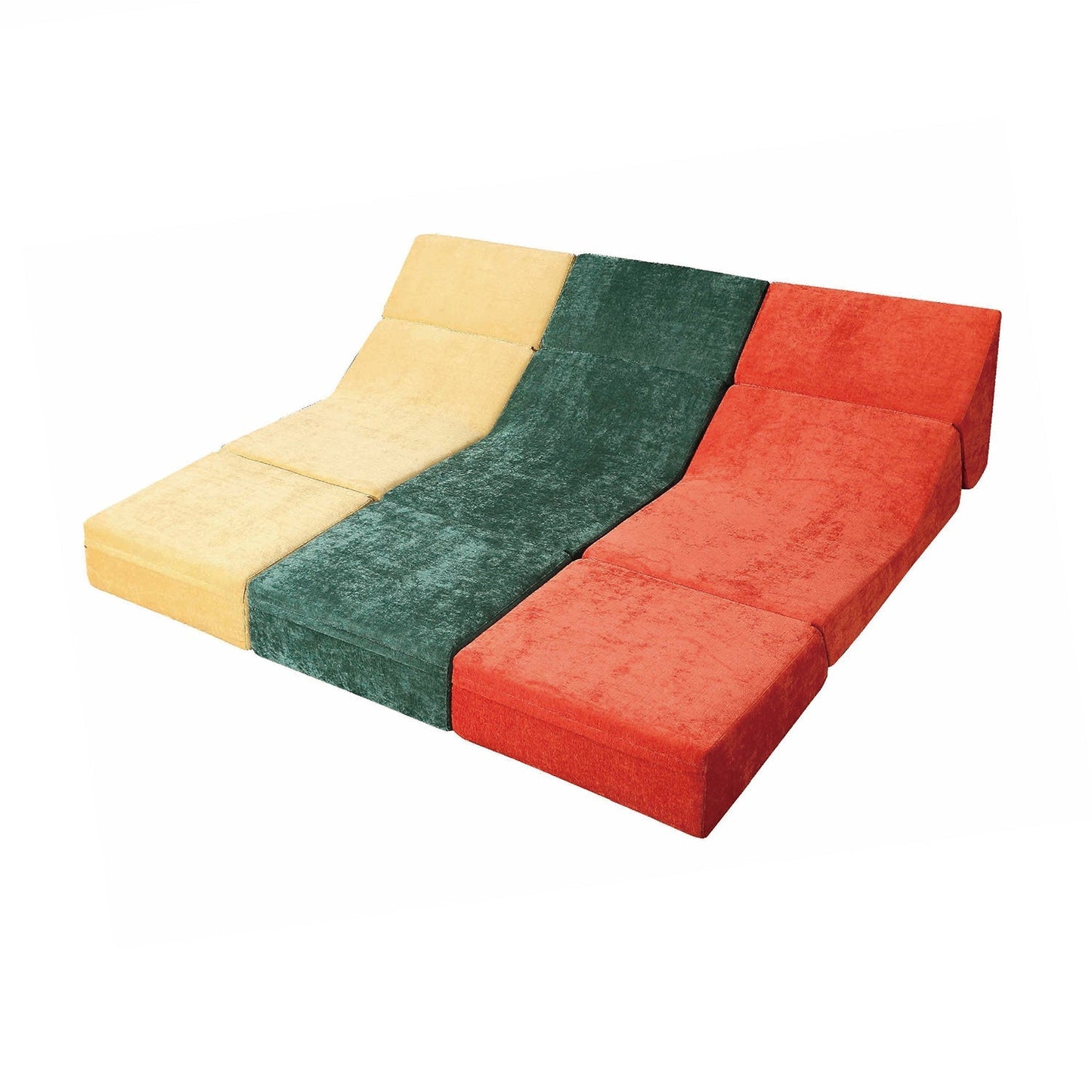 Single Folding Balcony Couch Lazy Tatami Compression Sofa Bed Marsiling