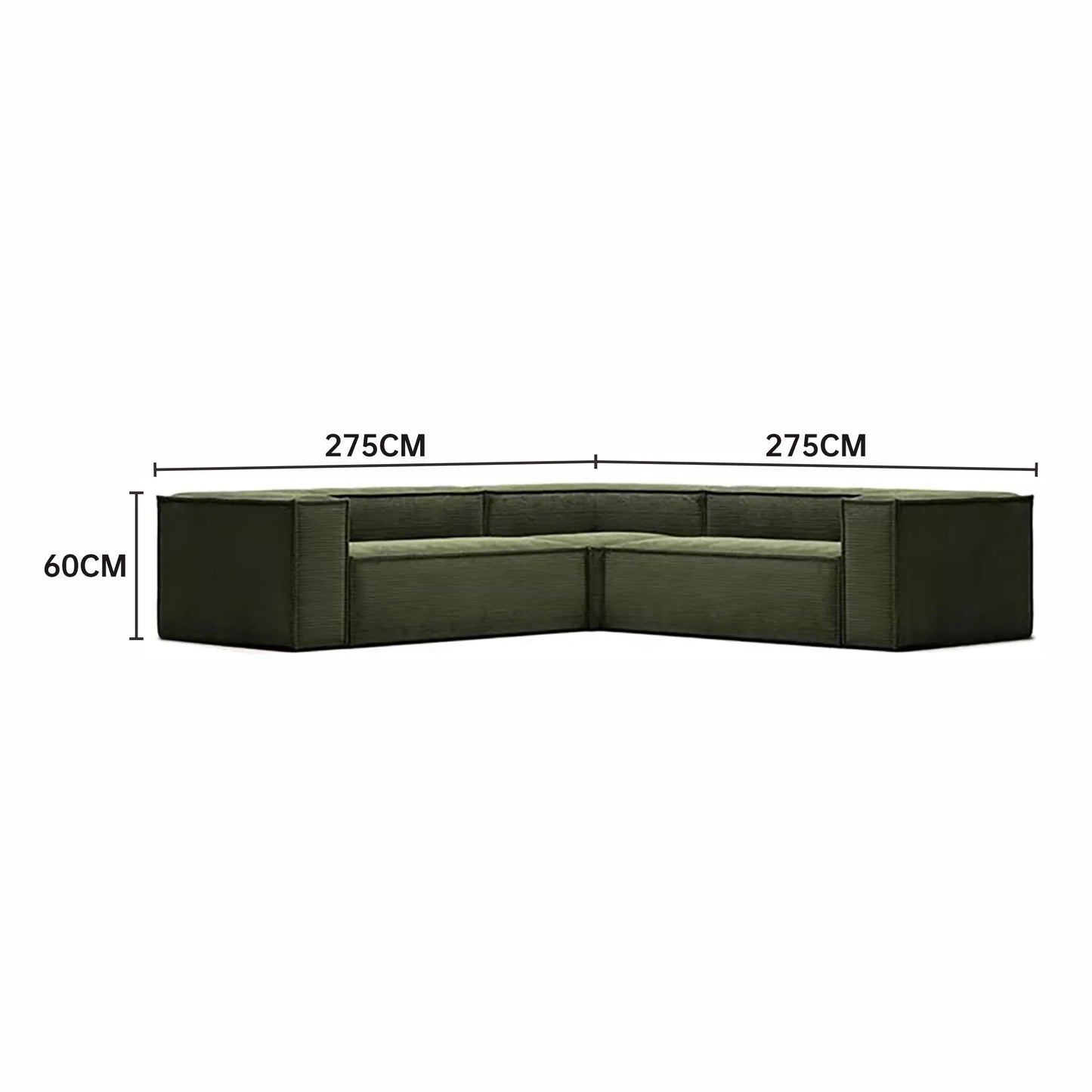Compression Sofa L Shape Living Room Sectional Couch Modular Compressed Sofas Marsiling