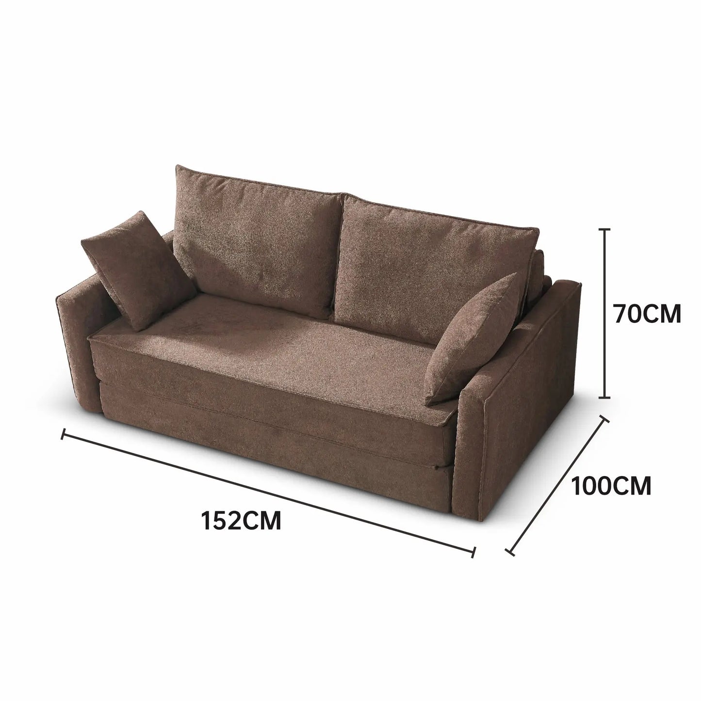 European Hotel Home Leisure Velvet Fabric Corner Pull Out Folding Sofa Bed Marsiling