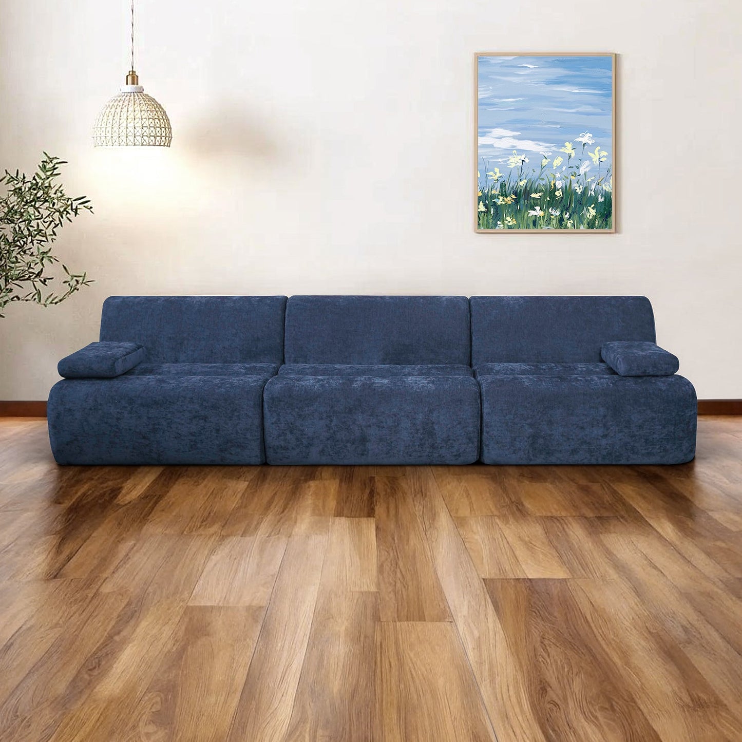 Factory Modern Home Furniture Comfortable Fabric Modular Sectional Sofa