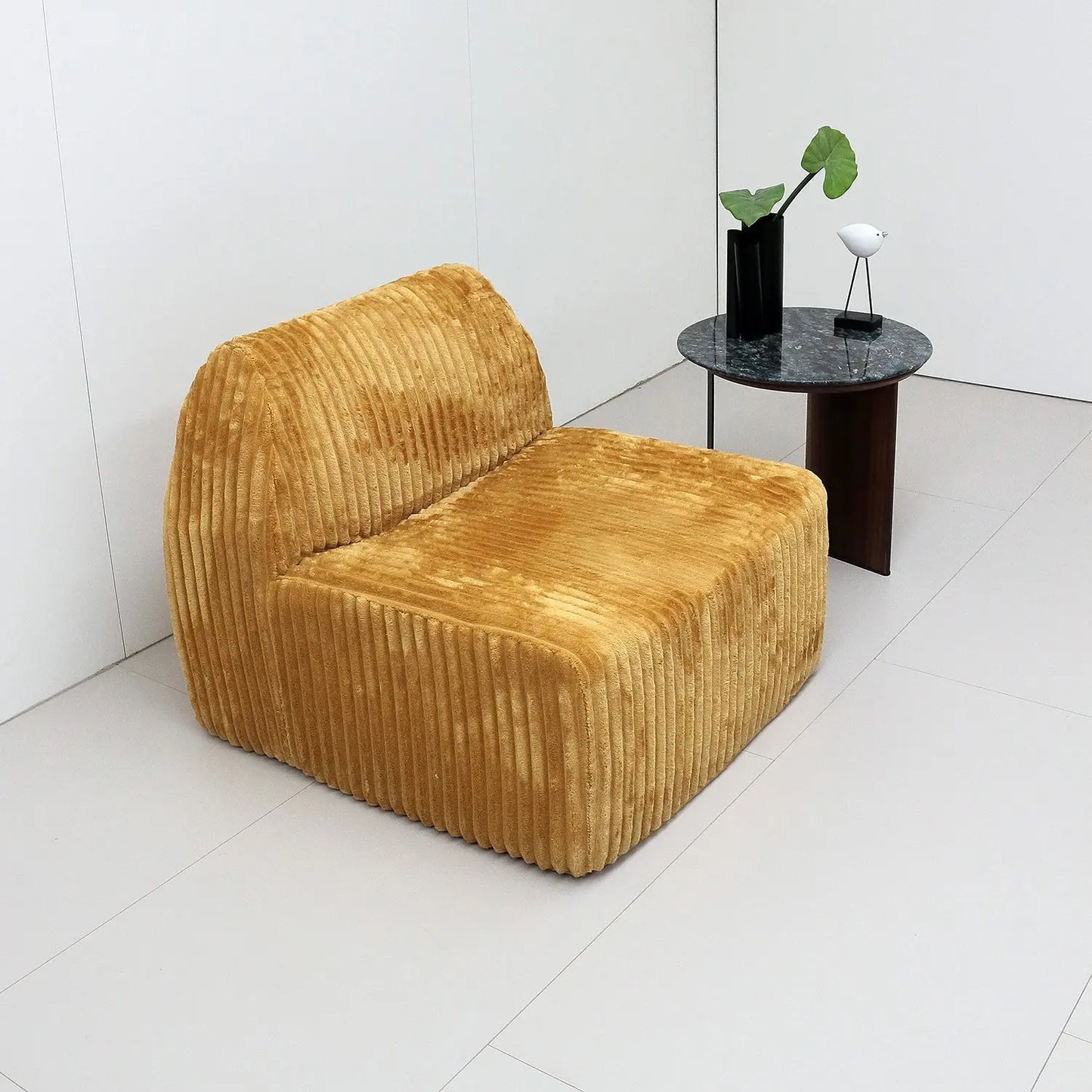 Living Room Apartment Modular Sectional Vacuum Compressed Sofa Single Chair Marsiling
