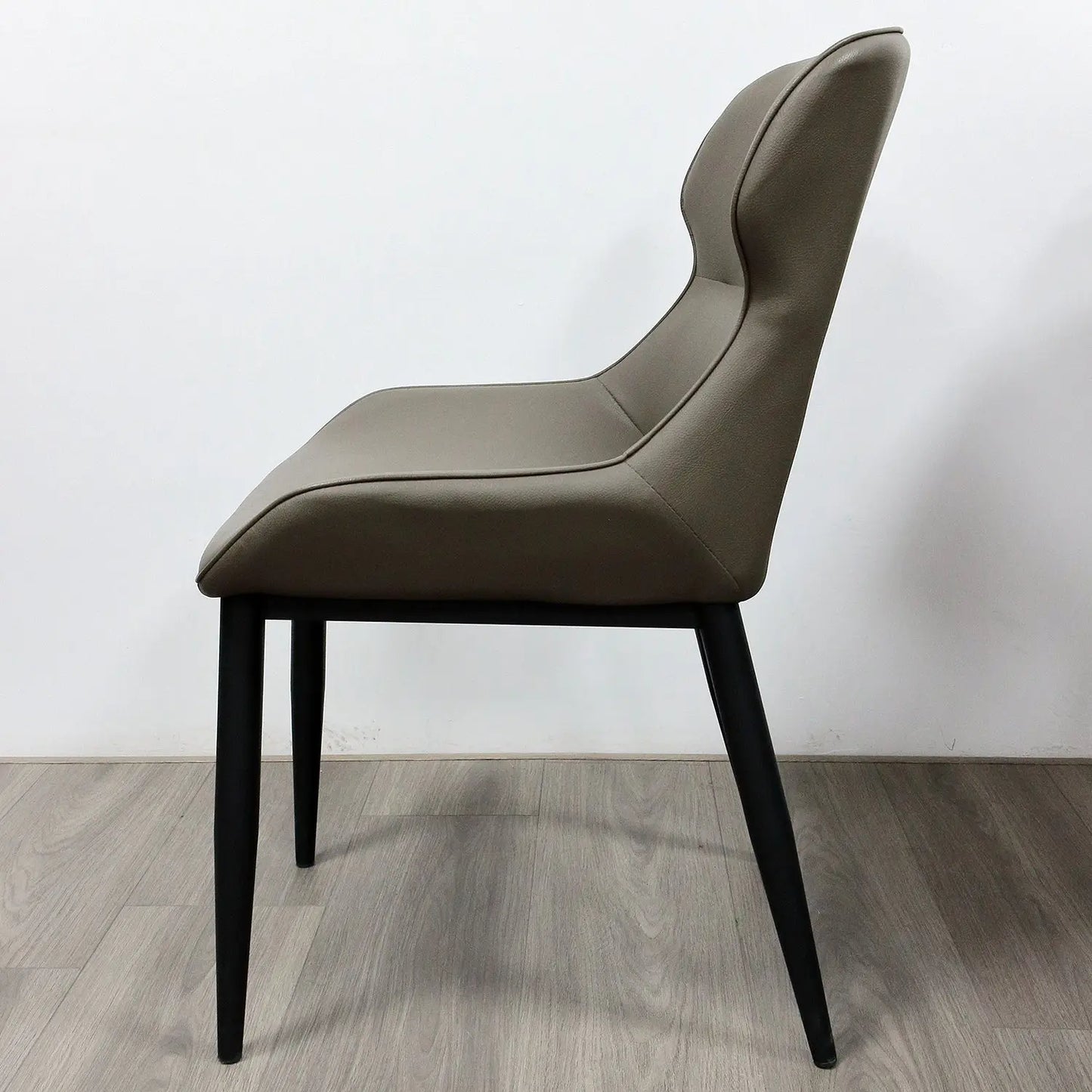 Luxury Contemporary Home High-End Sense Retro Chairs PU Leather Dining Chairs Marsiling