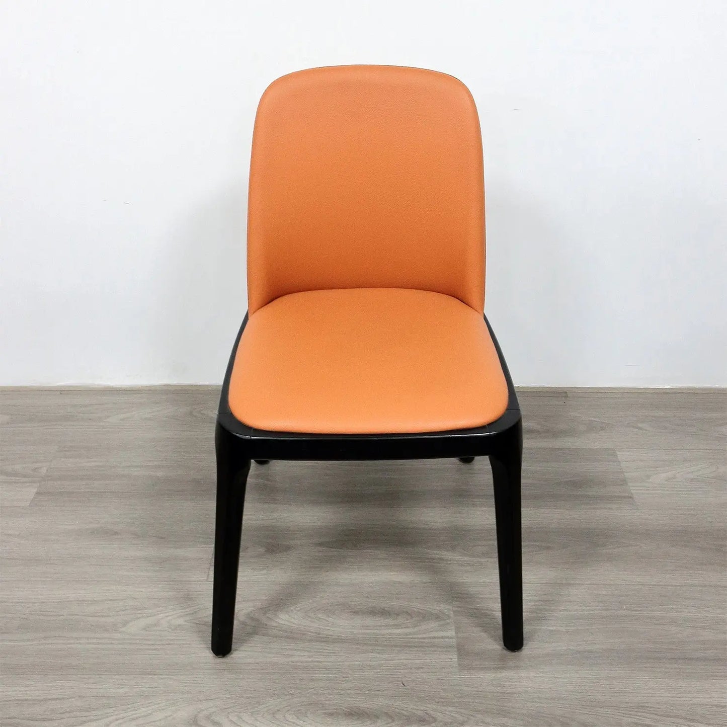 Wholesale Modern PU Leather Wood Chair Upholstered Solid Wood Dining Chairs Marsiling