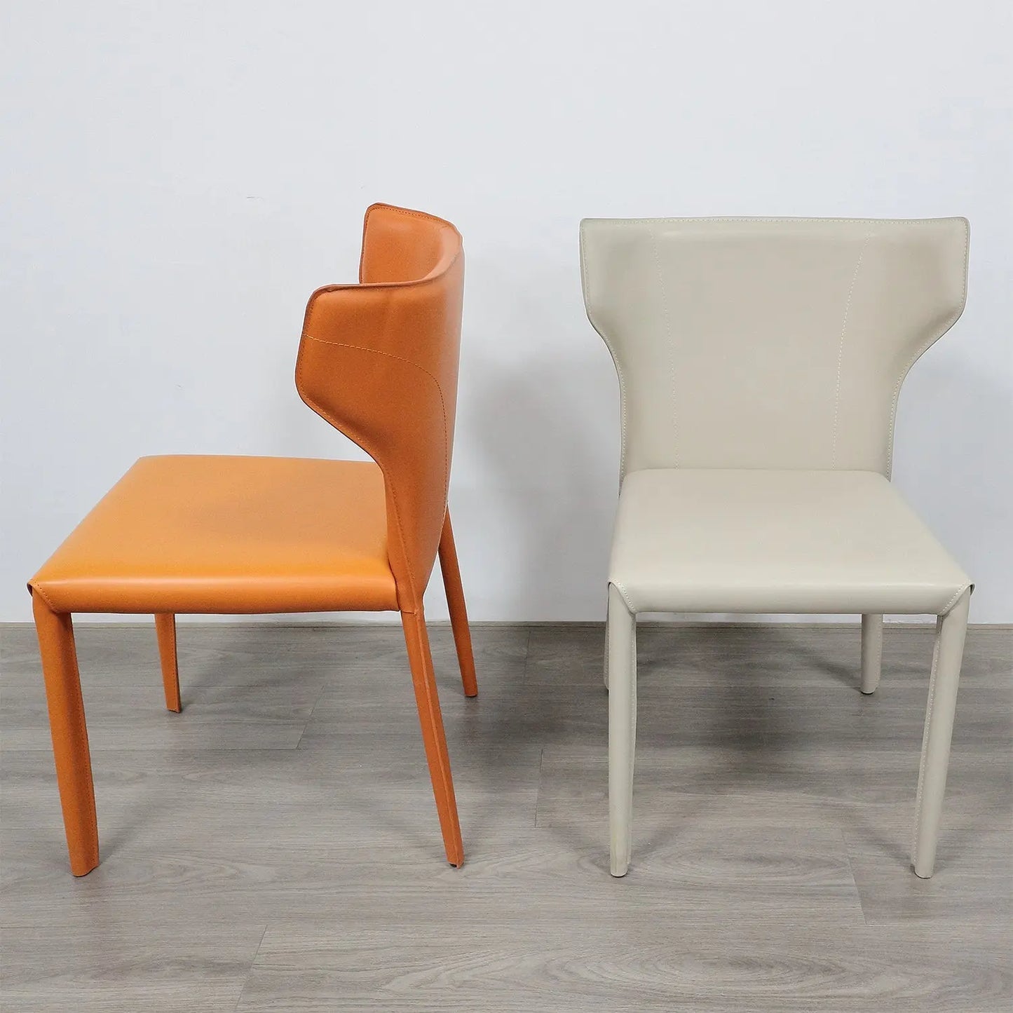 Nordic French Restaurant Chair European Dining Cushion Seat Dining Chair Marsiling