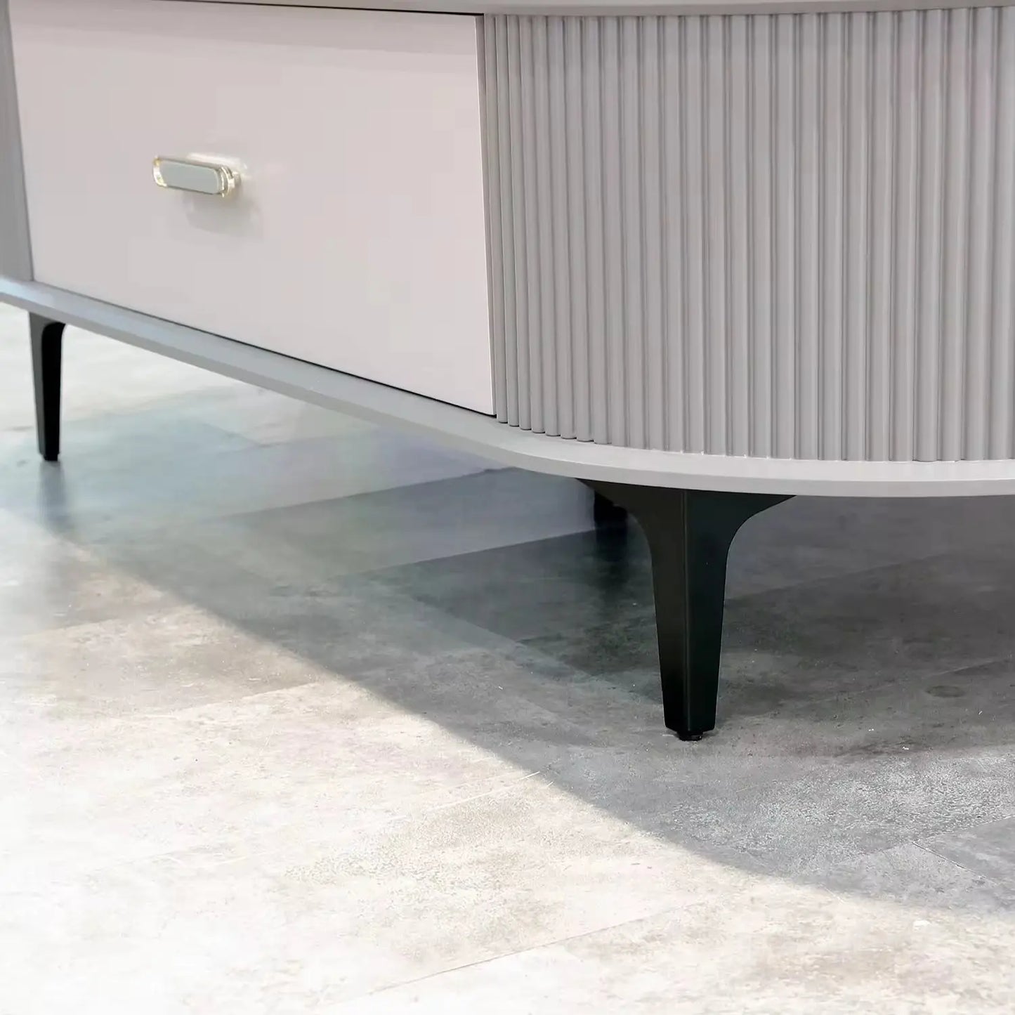 New Fashion Design Combination Home Use Furniture Sintered Stone Coffee Table TV Cabinet Marsiling