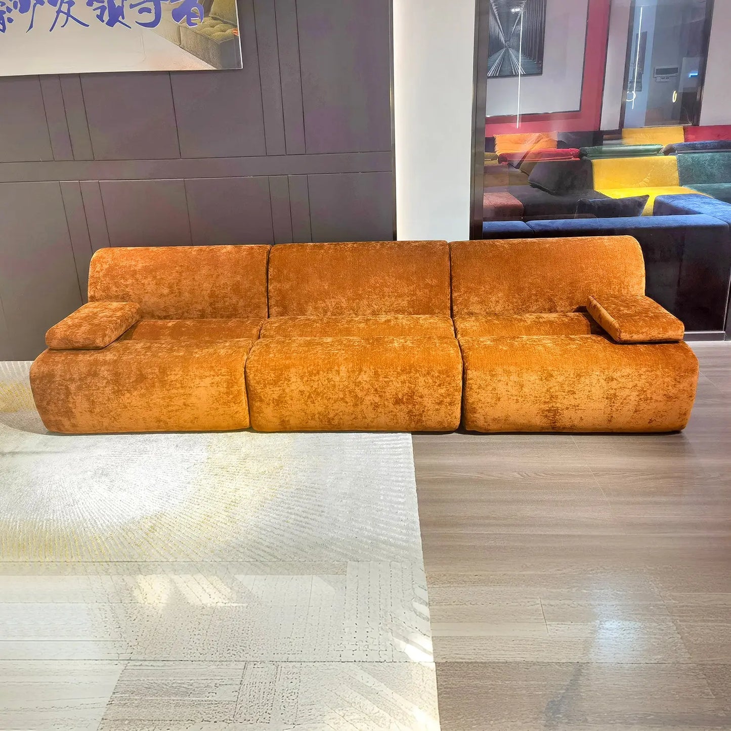 Ultimate Modular Sectional Sofa with Chaise | Custom L-Shape Configurations YS026# Marsiling