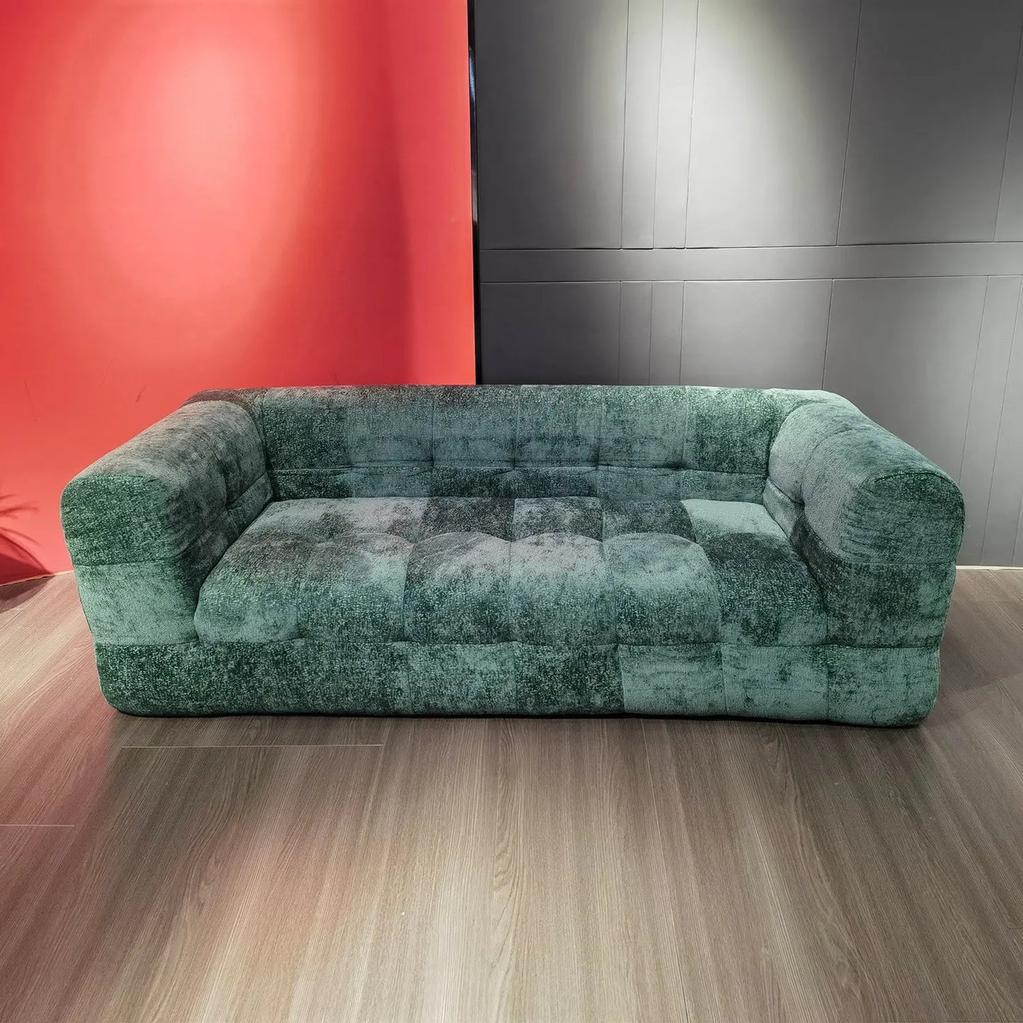 Minimalist Skeletonless Modular Sofa: Vacuum-Rolled Compressed 2M 050# Marsiling