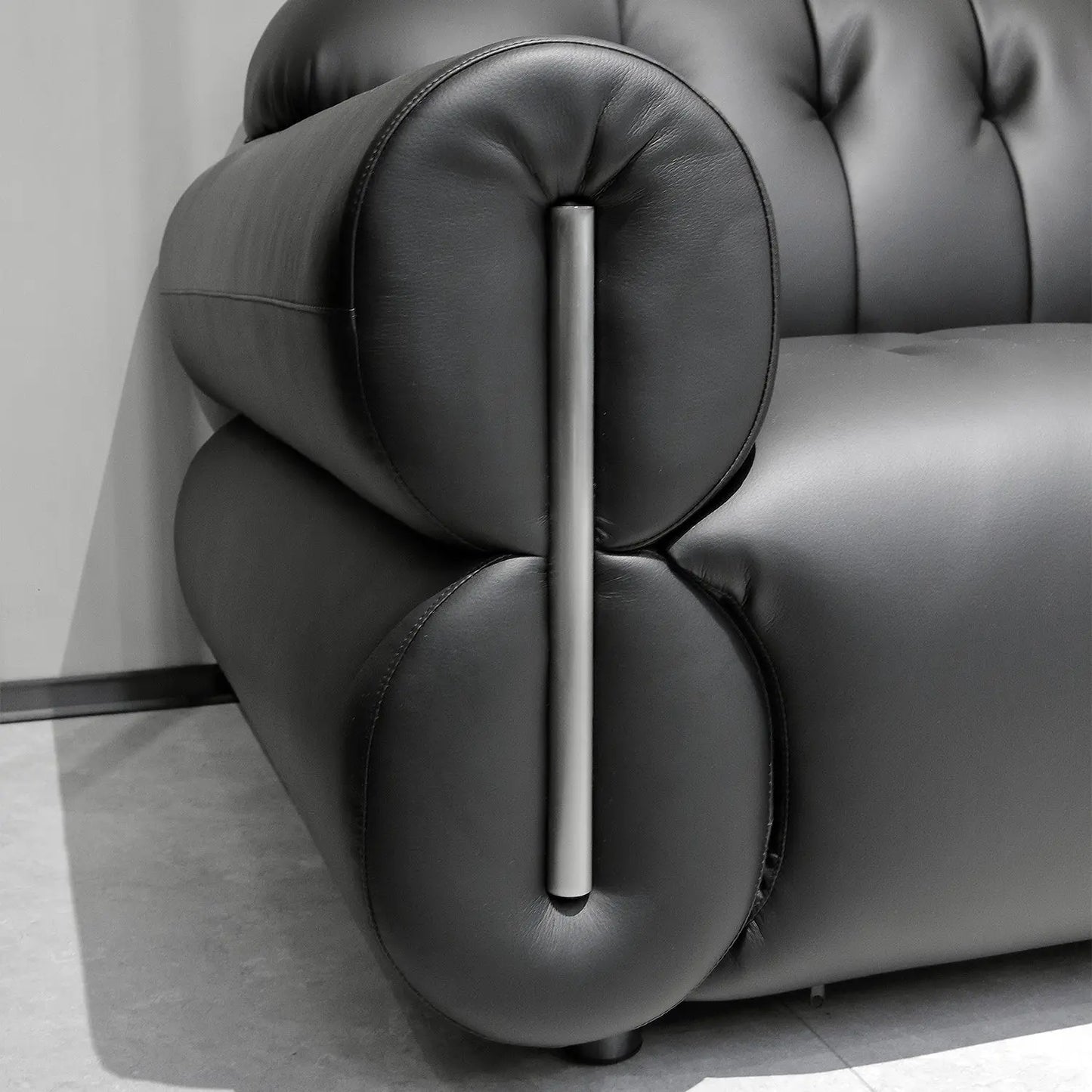 New Arrival Modern Sofas l Shape Luxury Leather Sectional Sofa Set Furniture Living Room Marsiling