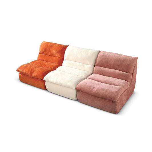 Modern Nordic Single Seater Couch Sofa - Compact & Vacuum Packed YS016# Marsiling