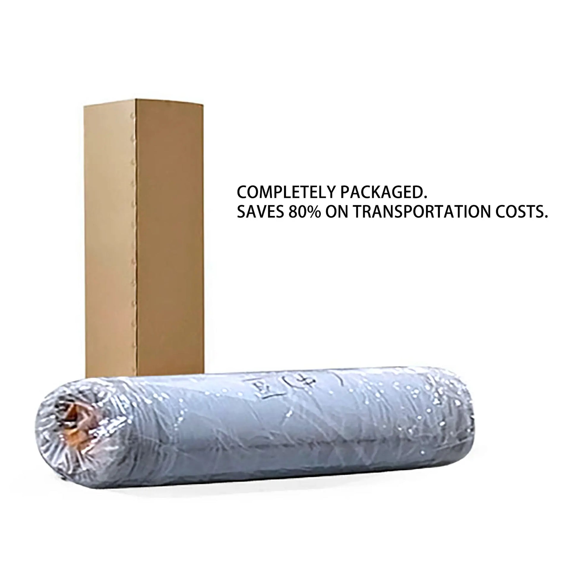 Minimalist Skeletonless Modular Sofa: Vacuum-Rolled Compressed 2M 050# Marsiling