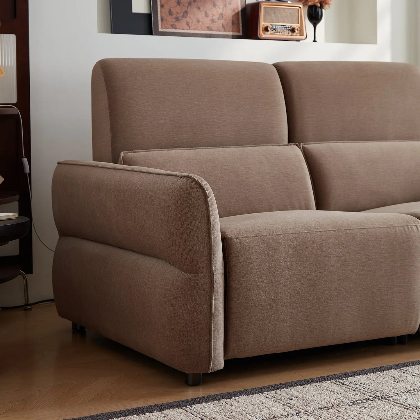 Modern Home Furniture Set Living Room Electric Leather Recliner Functional Sofa with Factory Price Marsiling