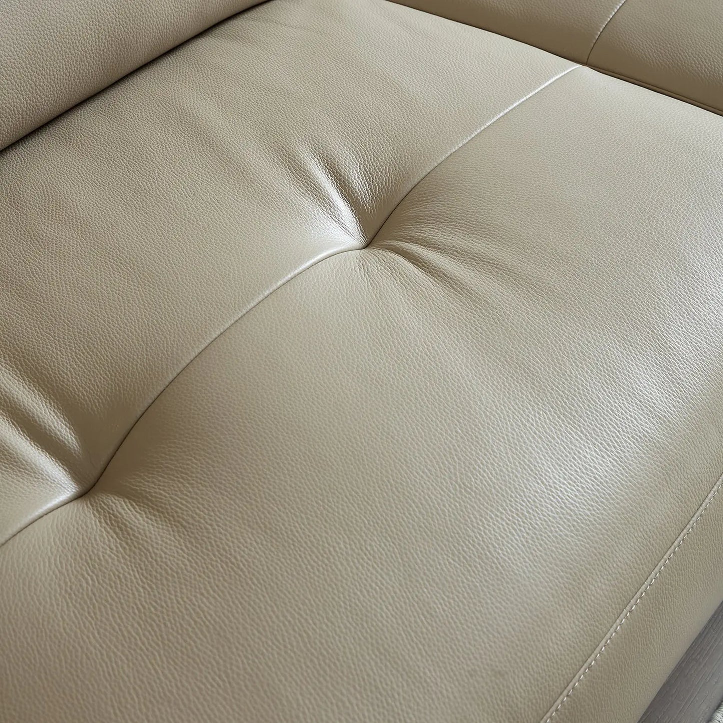 Leather Power Function Adjustable Backrest Modular Recliner Couch Sofa with USB and Type-C Charging Port Marsiling Furniture