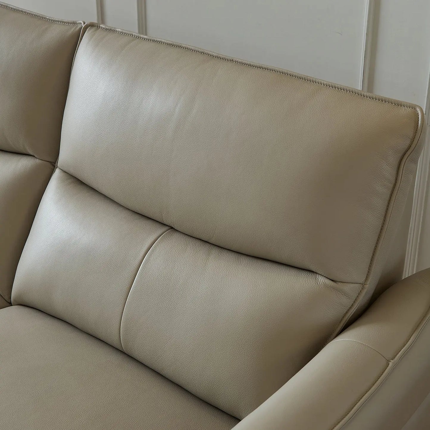 Italian Design Living Room Furniture Multifunctional Modular Home Comfort Leather Corner Sofa Marsiling Furniture