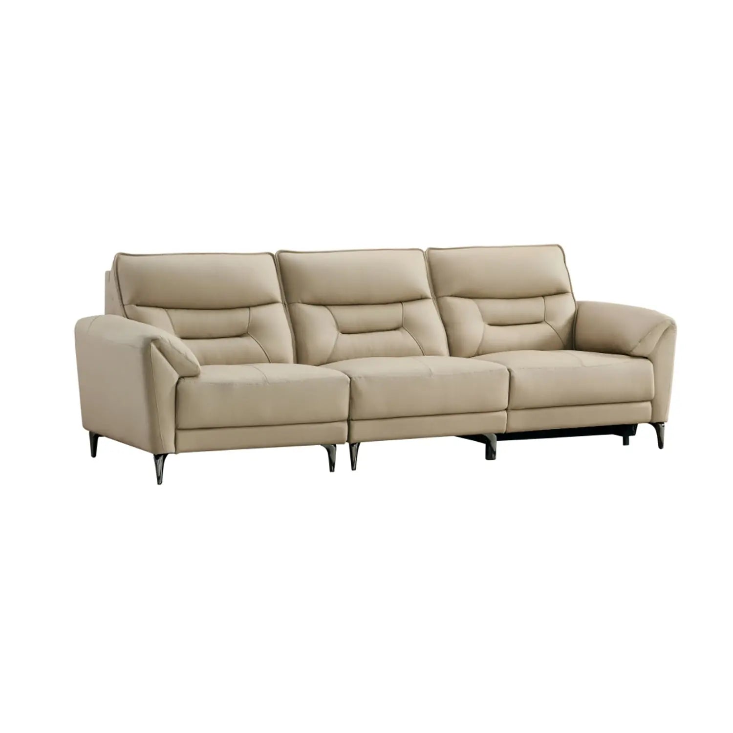 Living Room L Shape Recliner Couch Genuine Leather Modern Motorized Electric Recliner Sofa Marsiling Furniture