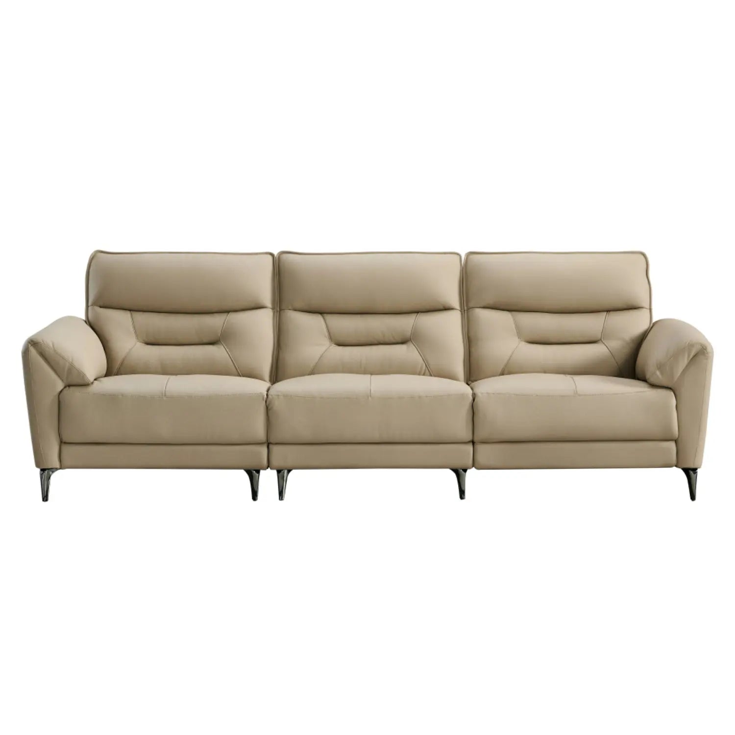 Living Room L Shape Recliner Couch Genuine Leather Modern Motorized Electric Recliner Sofa Marsiling Furniture
