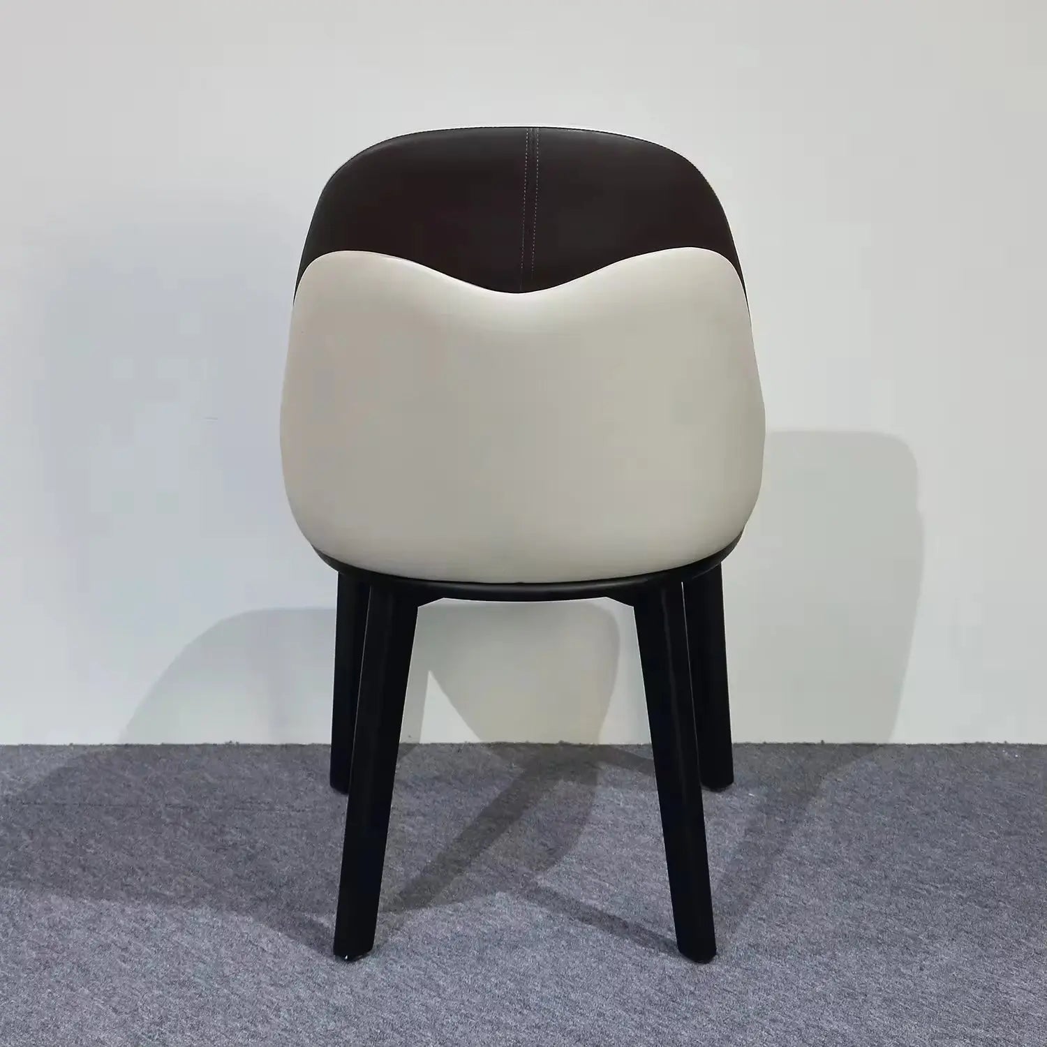 Restaurant Set Room Furniture Backrest Soft Solid Wood Legs Dining Chair for Dining Table Marsiling