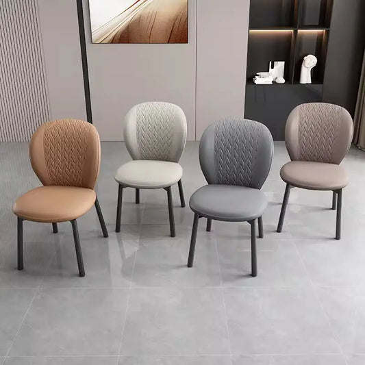 Restaurant Furniture Upholstery Modern Design Ergonomic Hola Sea Shell Dining Chair Marsiling