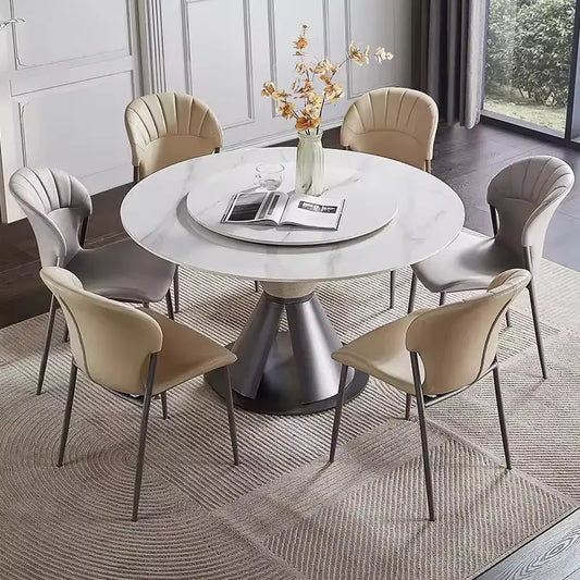 Living Room Kitchen Dining Without Armrest Minimalist Coffee Shop Leisure Reception Chair with Metal Legs Marsiling
