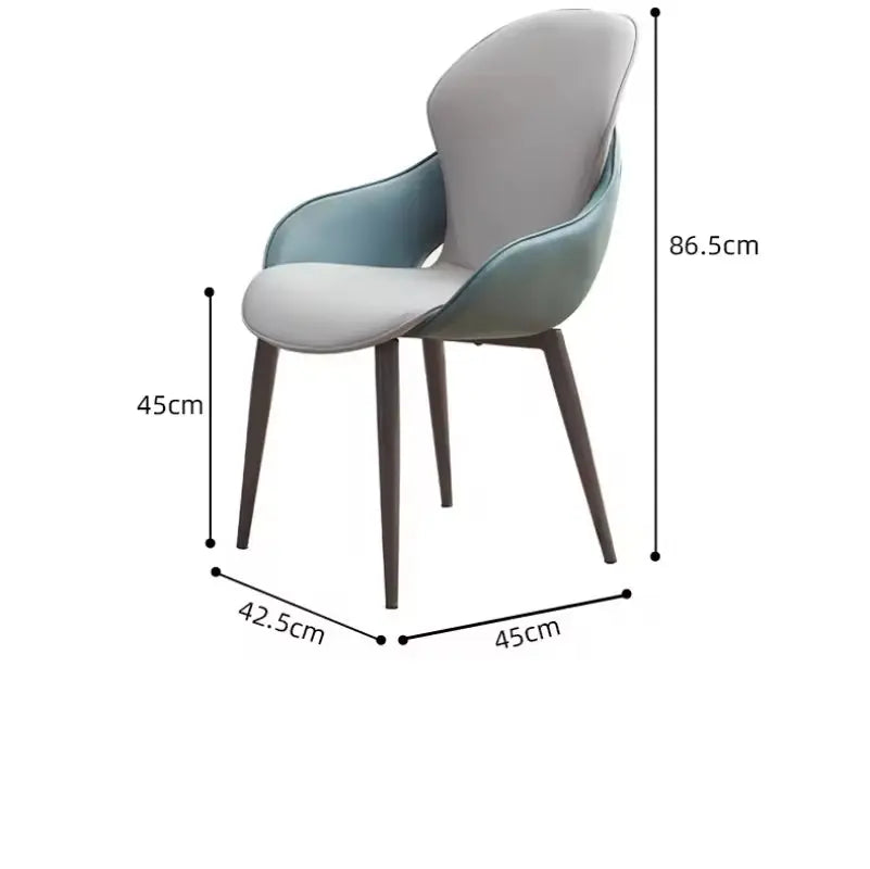 New Designer Backrest Dressing Chair Hotel Restaurant Dining Chair Marsiling