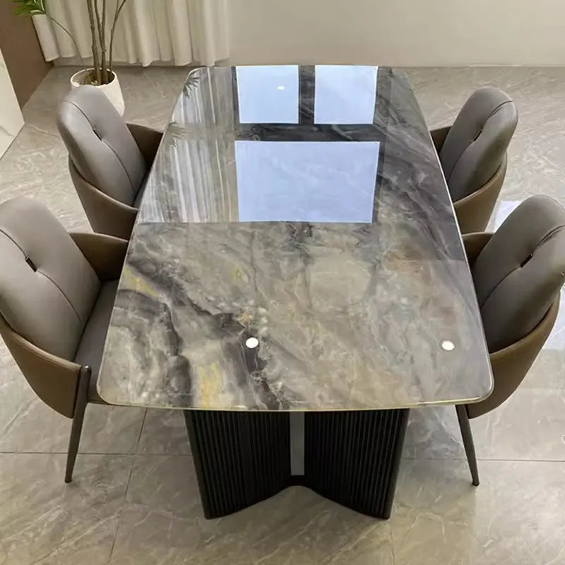 Scandinavian Modern Home Kitchen Furniture Nordic Style Steel Dining Chairs with Armrests Marsiling