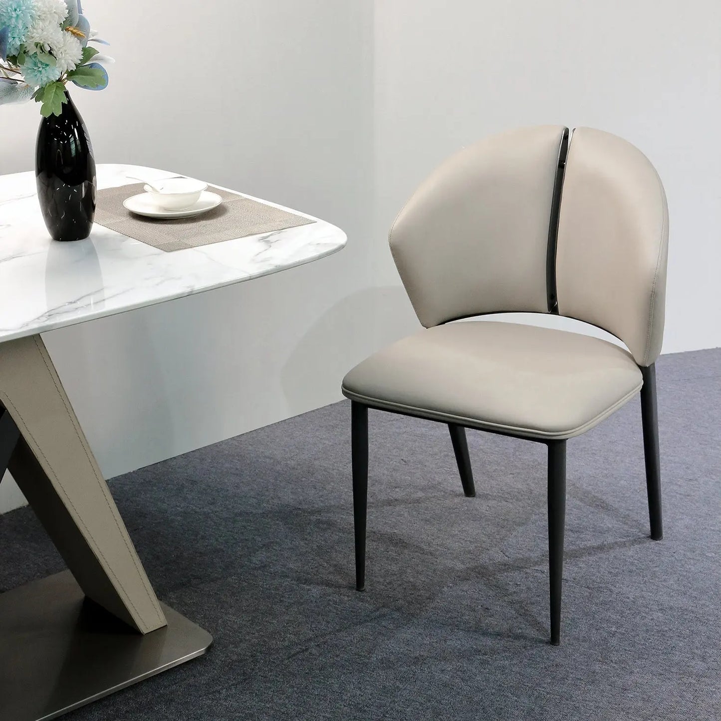 Fashion Design Dinner Chair Steel Armless Dining Chair Hotel Restaurant Furniture Marsiling