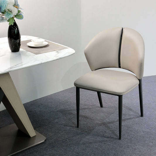 Fashion Design Dinner Chair Steel Armless Dining Chair Hotel Restaurant Furniture