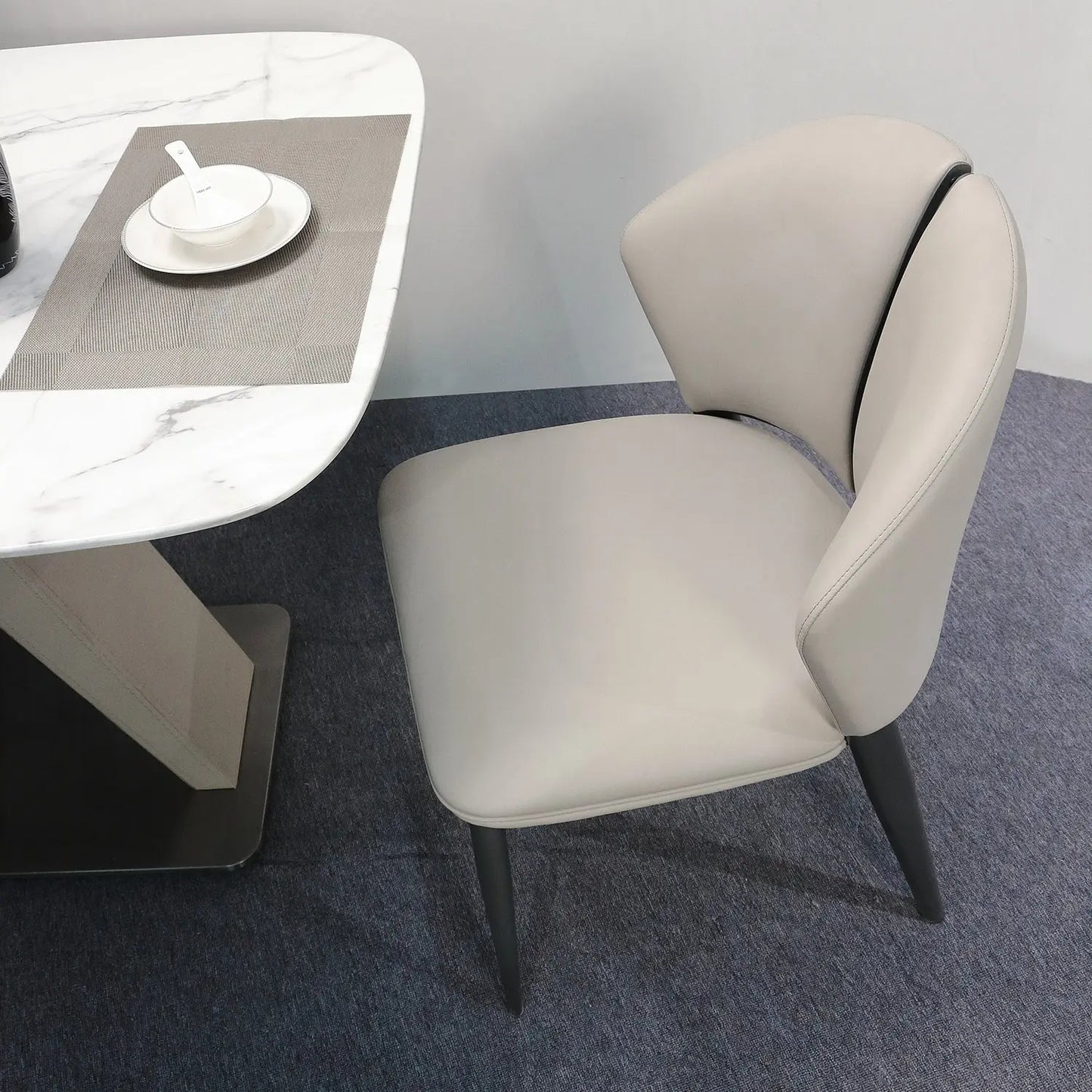 Fashion Design Dinner Chair Steel Armless Dining Chair Hotel Restaurant Furniture Marsiling