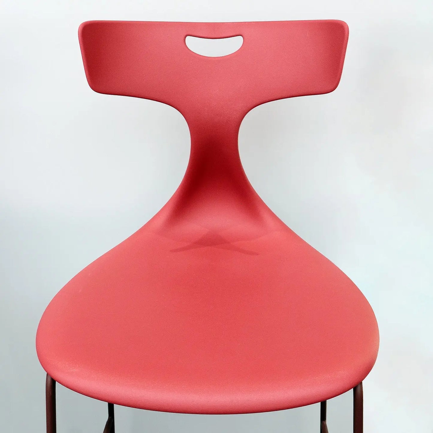 Modern Simple Front Desk Chair Coffee Shop High Stool Metal Foot Bar Marsiling