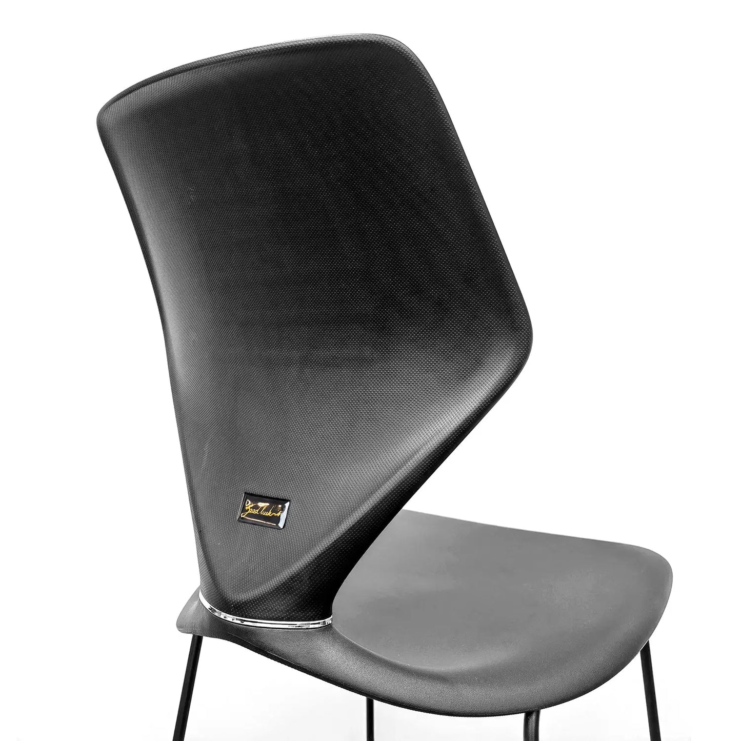 Modern Chair Furniture Elegant High Steel LegsBar Stool Chairs with Backrest Marsiling