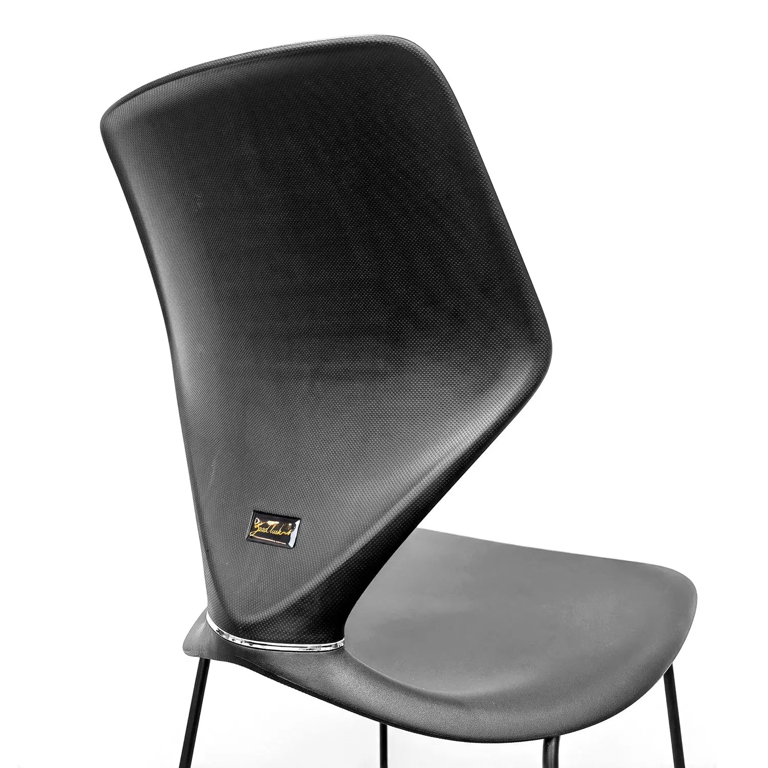 Modern Chair Furniture Elegant High Steel LegsBar Stool Chairs with Backrest Marsiling