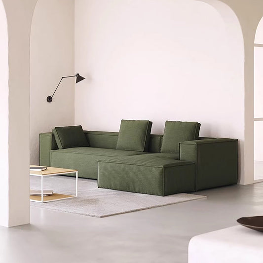 Compression Sofa L Shape Living Room Sectional Couch Modular Compressed Sofas