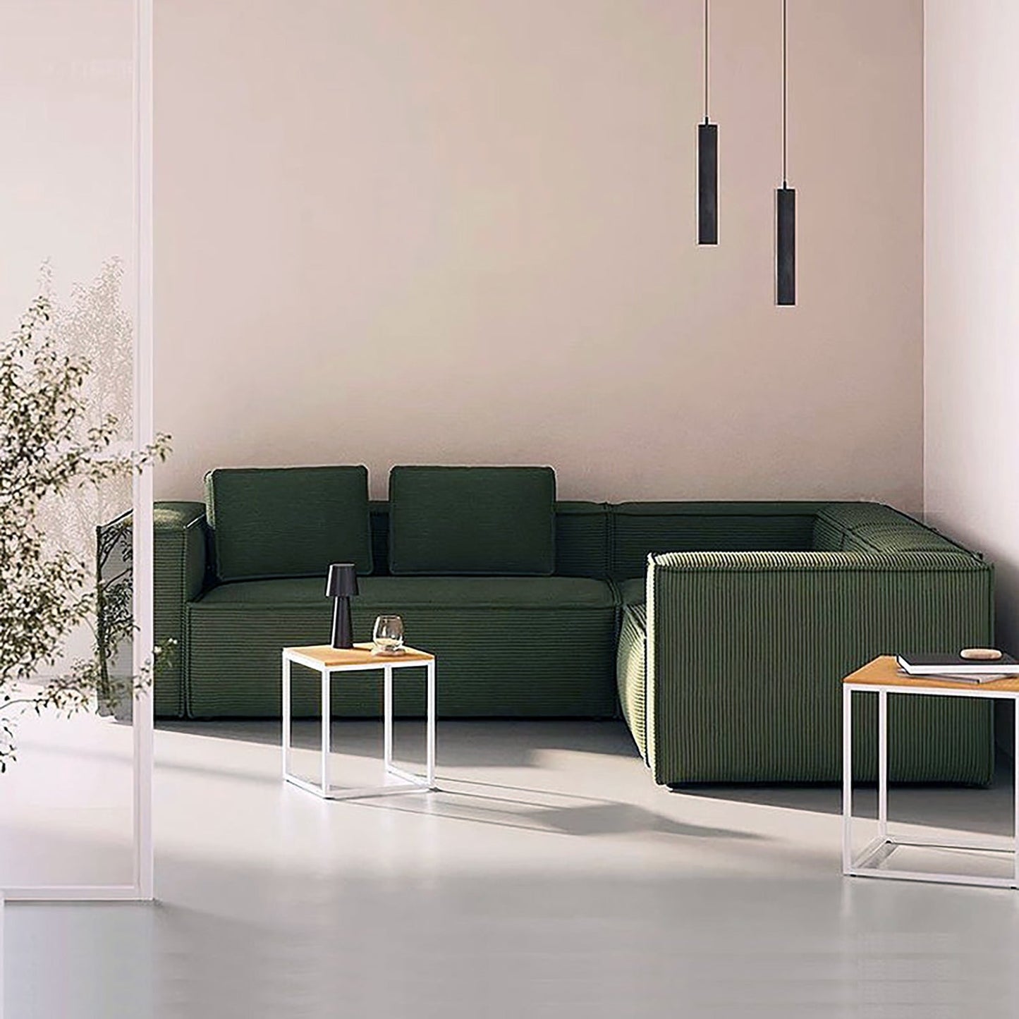 Compression Sofa L Shape Living Room Sectional Couch Modular Compressed Sofas
