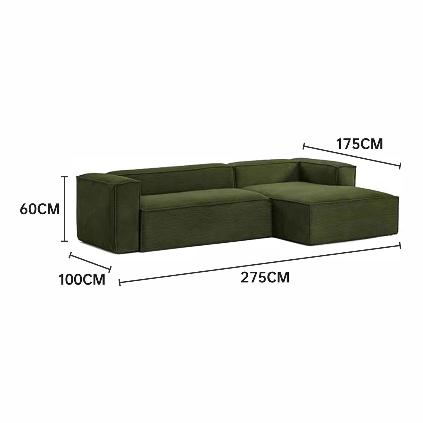 Compression Sofa L Shape Living Room Sectional Couch Modular Compressed Sofas