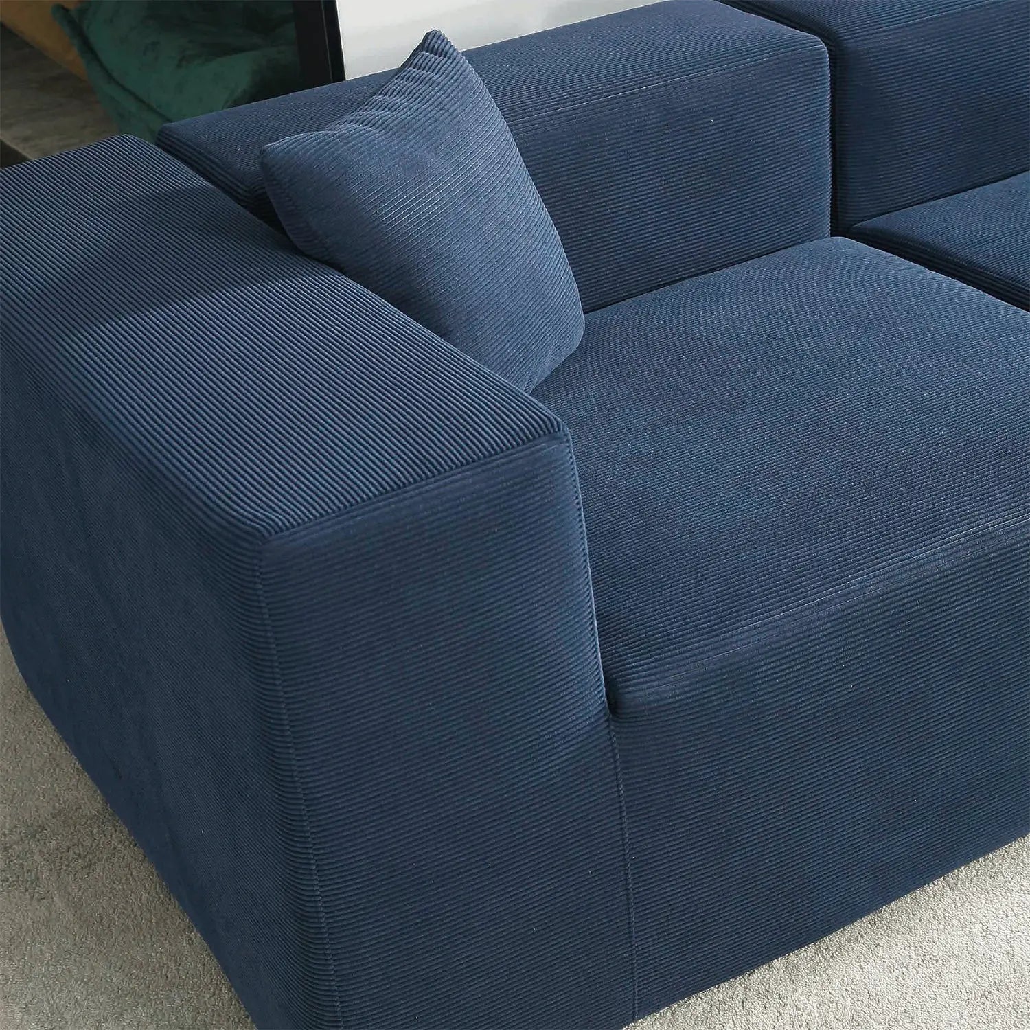 Modern Compressed Sofa Three Seater Modular Sectional Couch for Living Room Marsiling