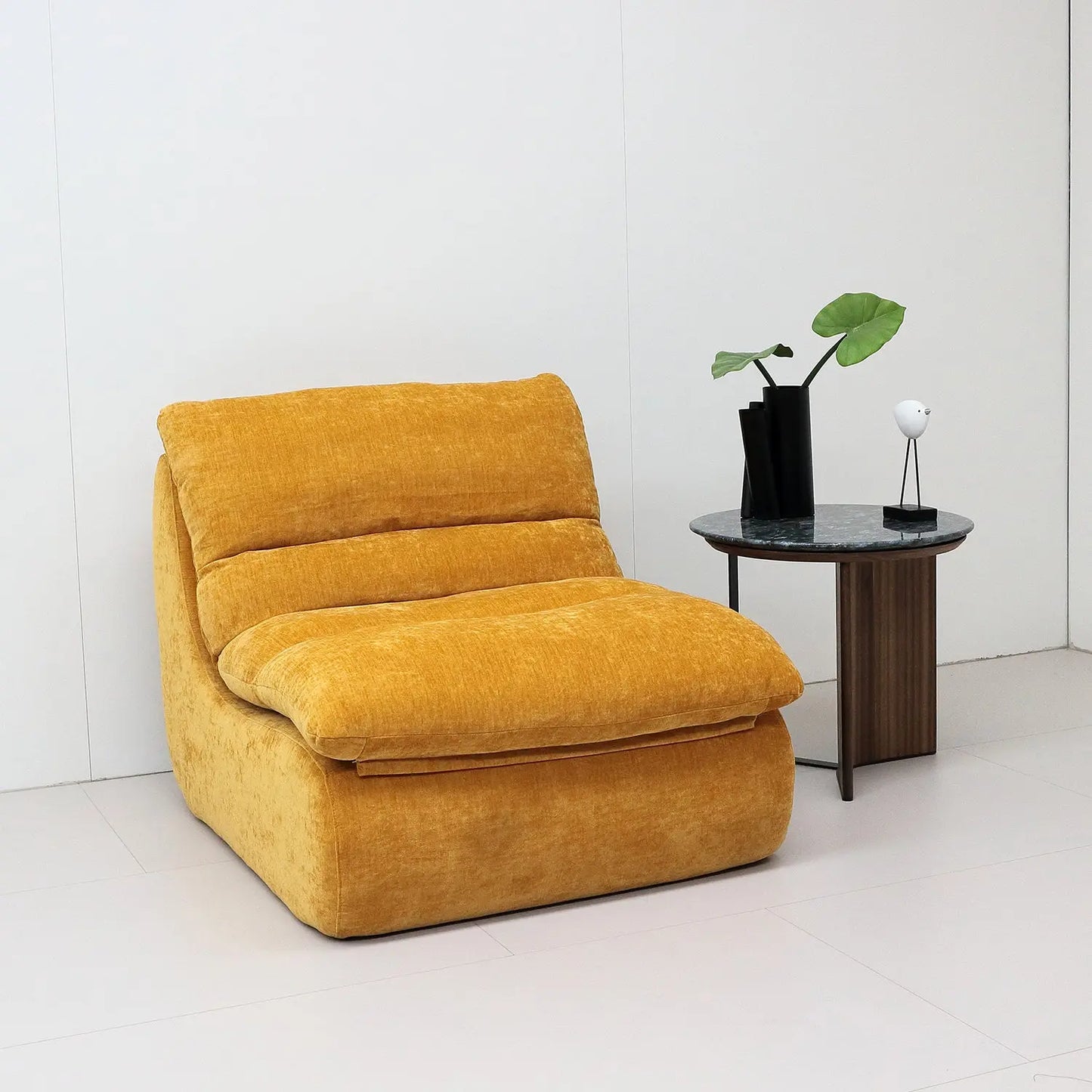 Nordic Small Foam Compressed Vacuum Packed Single Lazy Sofa-in-a-Box Marsiling