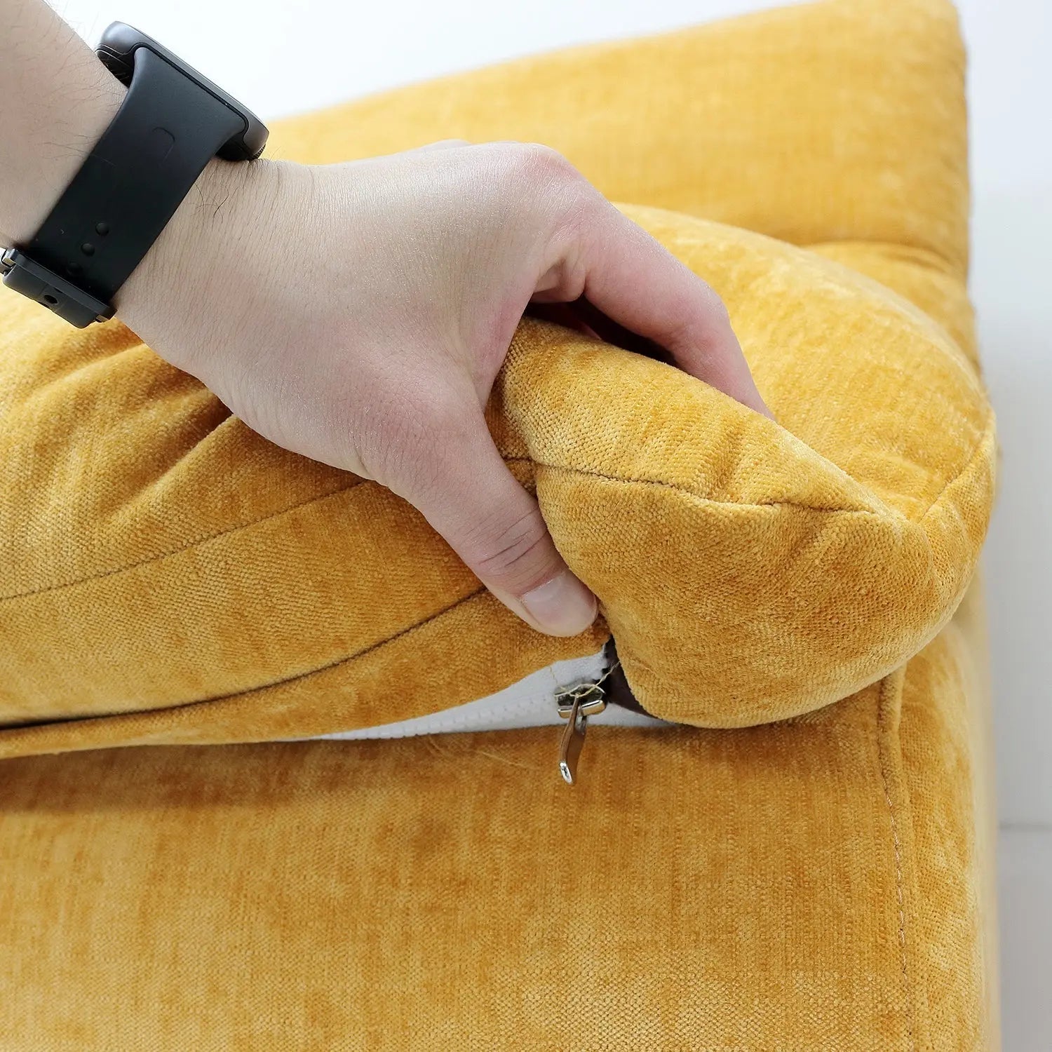Nordic Small Foam Compressed Vacuum Packed Single Lazy Sofa-in-a-Box Marsiling