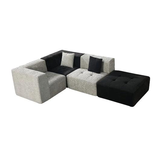 Living Room Sofa Combination Couch Modular L-Shape Sofa Compression Sofa Marsiling