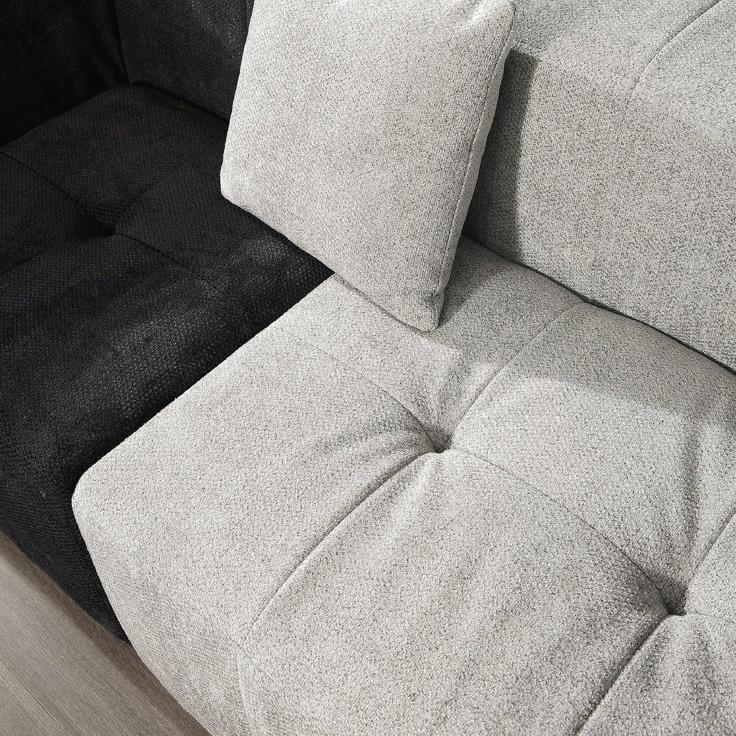 Living Room Sofa Combination Couch Modular L-Shape Sofa Compression Sofa
