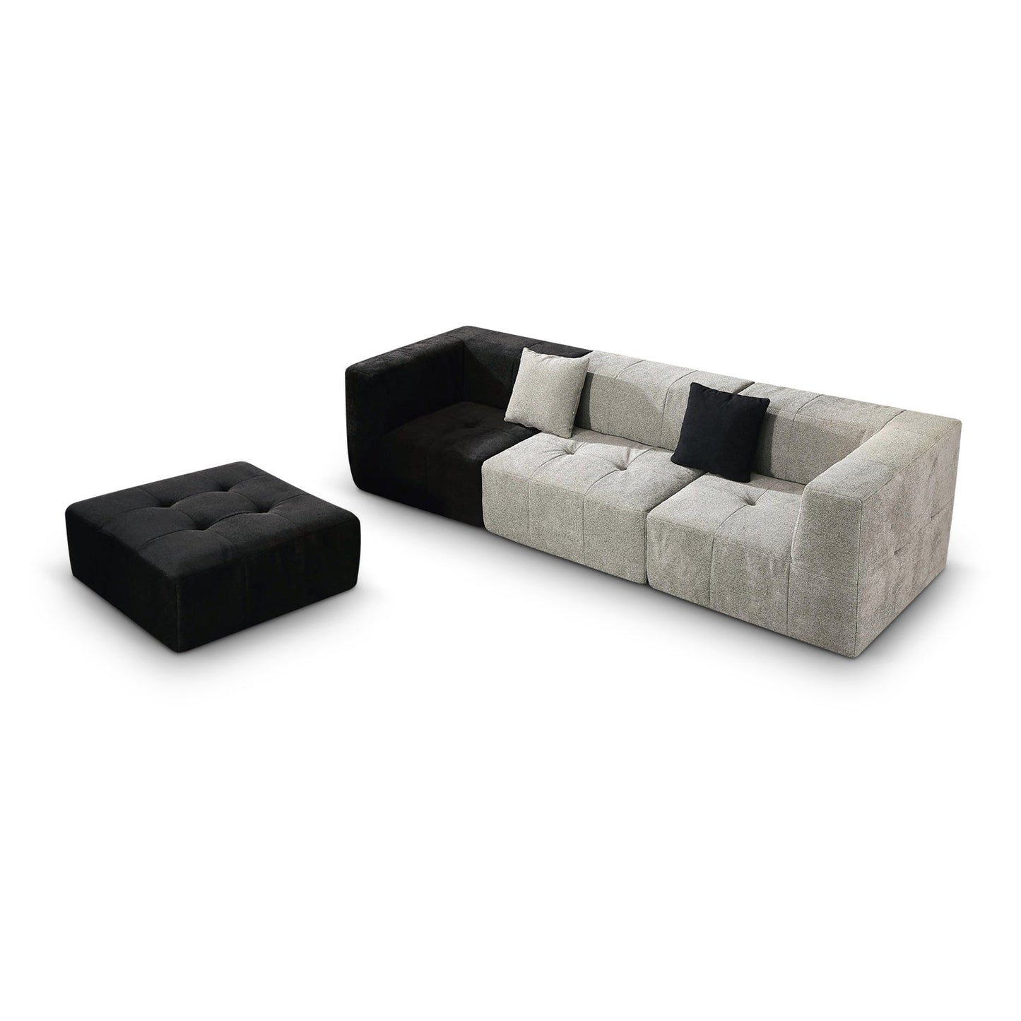 Living Room Sofa Combination Couch Modular L-Shape Sofa Compression Sofa