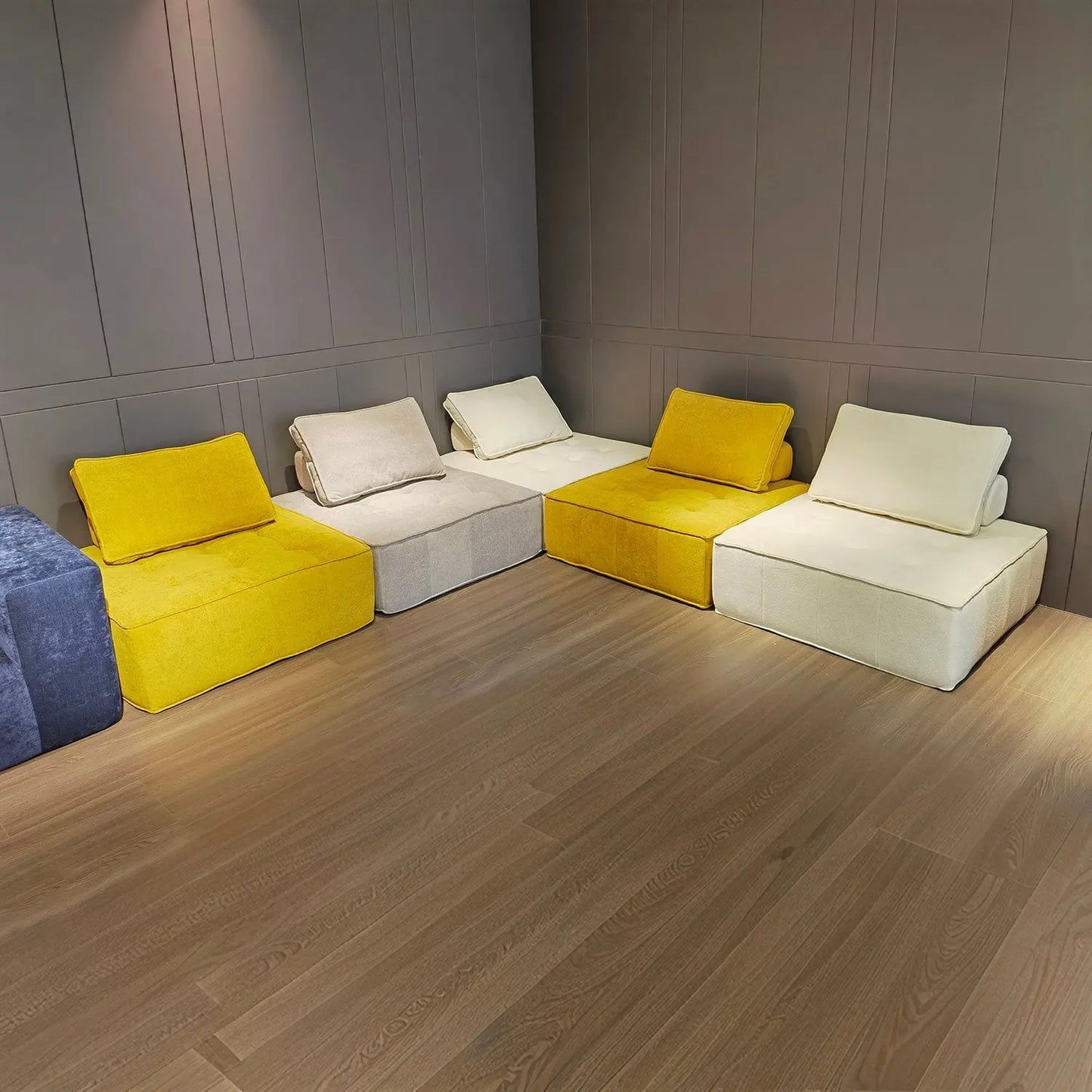 DIY Compressed Sofa Combination Couch Sets for Living Room Decoration Marsiling