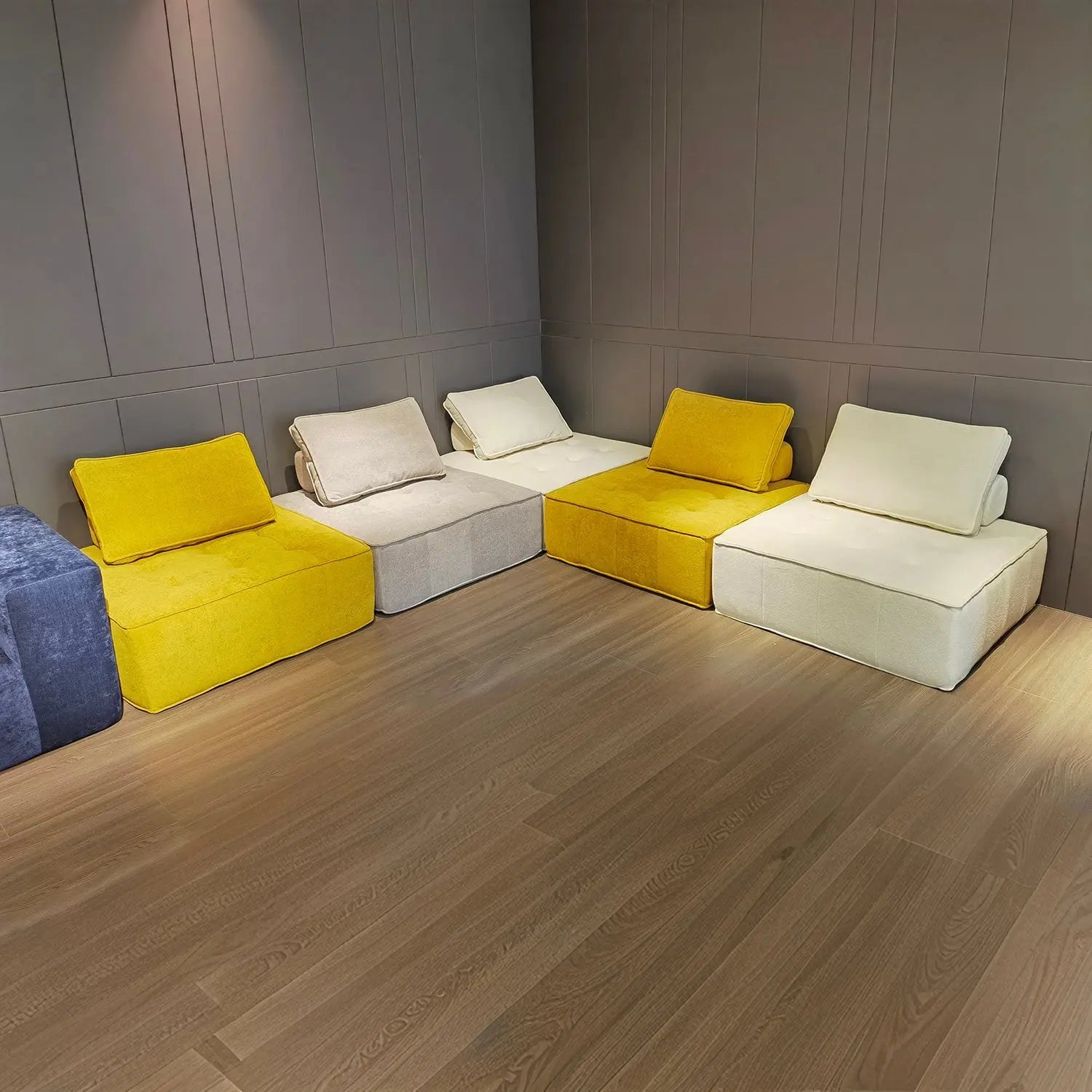 DIY Compressed Sofa Combination Couch Sets for Living Room Decoration Marsiling