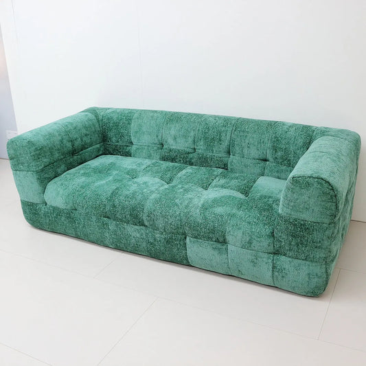 Minimalist Skeletonless Vacuum Roll Packing Straight 3 Seater Compressed Sofa Marsiling