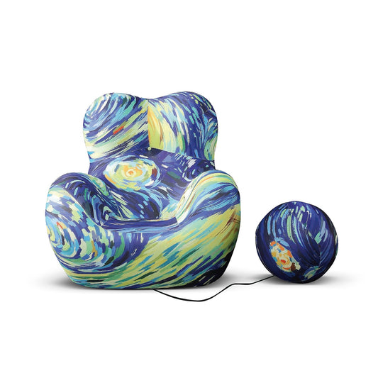 Armchair Comfortable Mother Hug Leisure Fabric Lazy Sofa Ball Lounge Chair