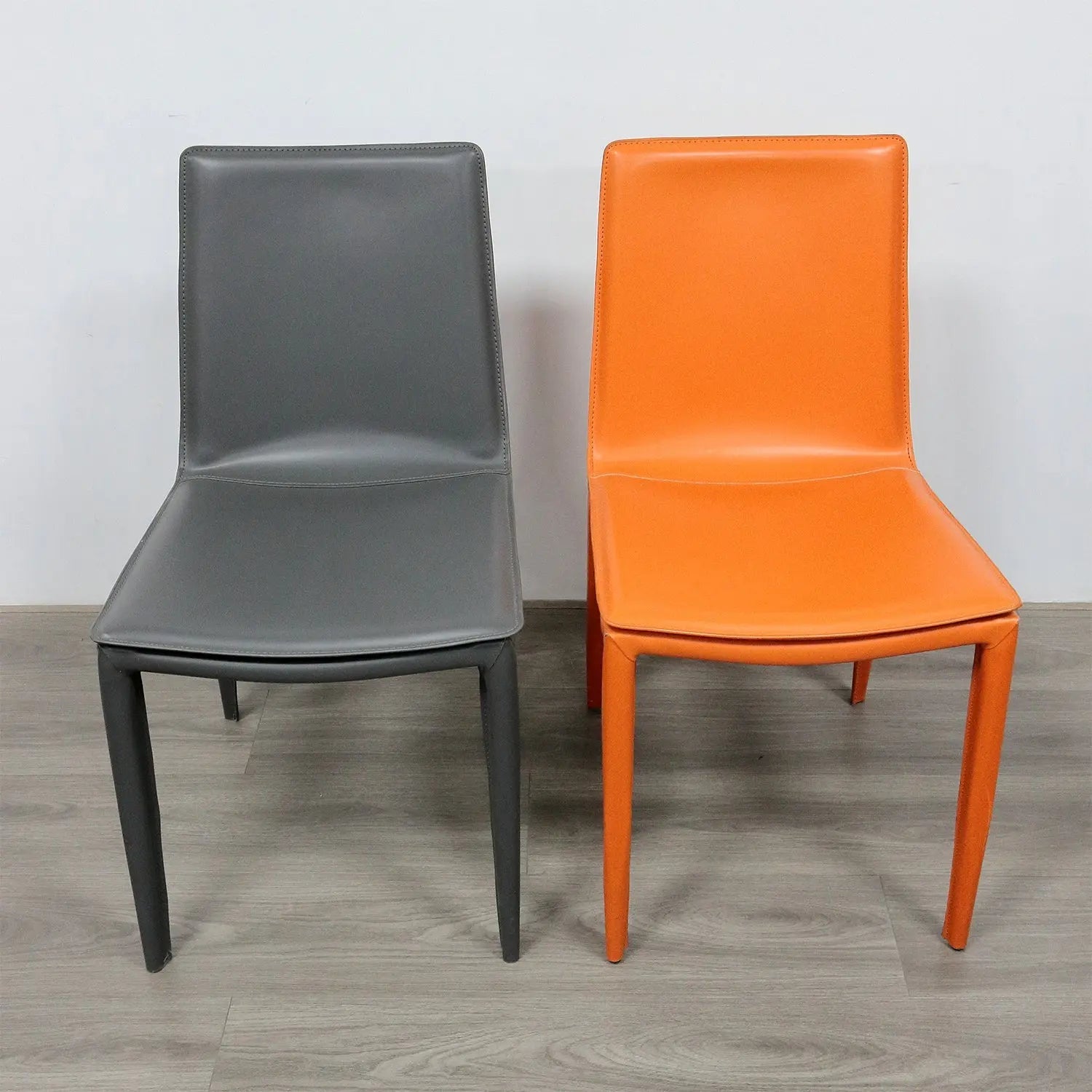 Minimalist Home Restaurant Dining Chair Leather Creative Cafe Hotel Chair Marsiling